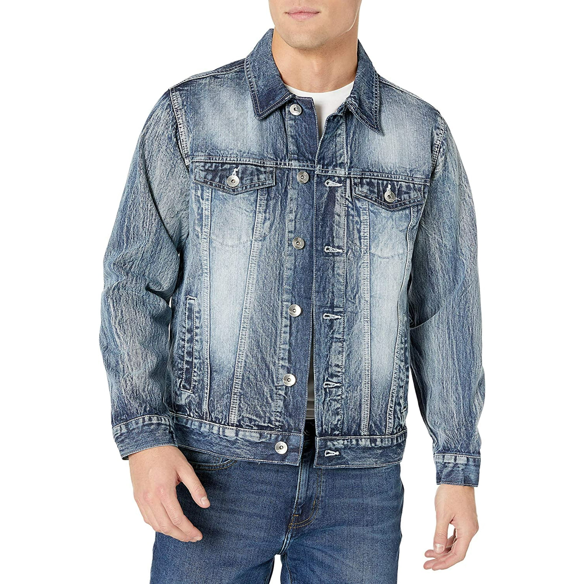 Southpole mens Premium Fashion Denim Jacket